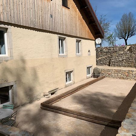 Ancienne Ferme Comtoise 4 Etoiles, 11 Personnes Lac St-Point/Mont D'Or Montperreux Buitenkant foto