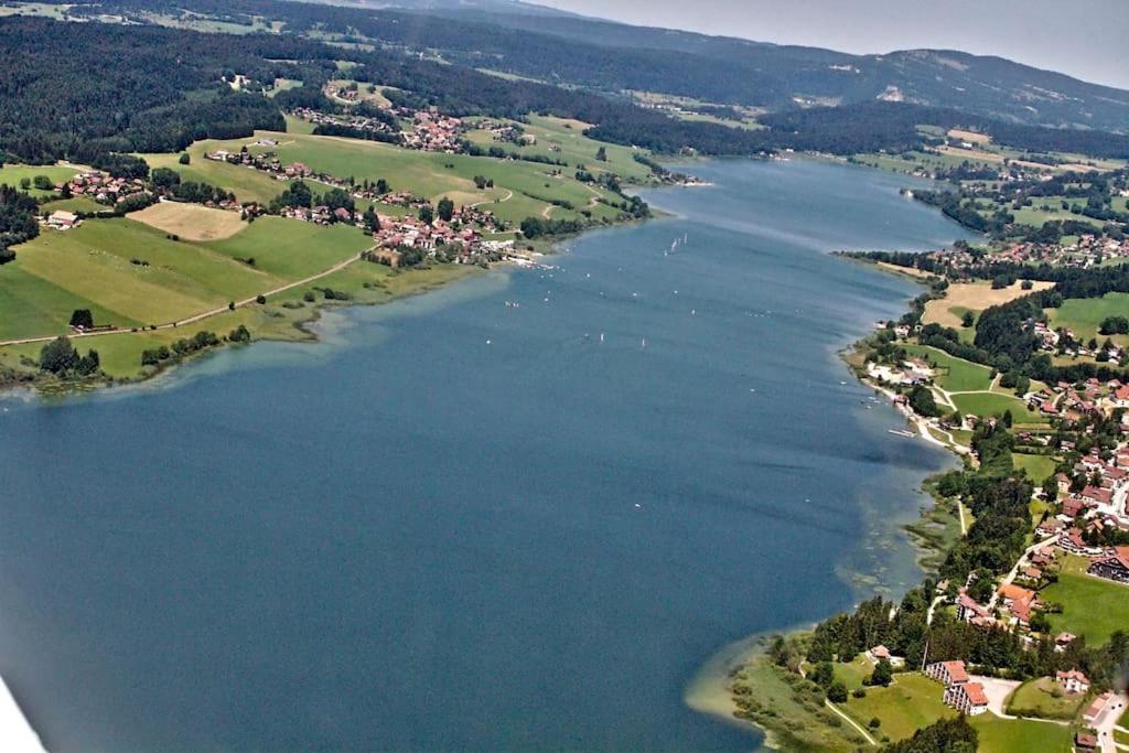 Ancienne Ferme Comtoise 4 Etoiles, 11 Personnes Lac St-Point/Mont D'Or Montperreux Buitenkant foto