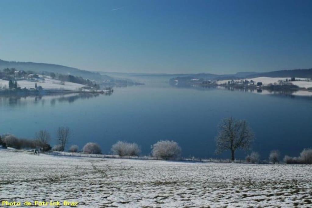 Ancienne Ferme Comtoise 4 Etoiles, 11 Personnes Lac St-Point/Mont D'Or Montperreux Buitenkant foto